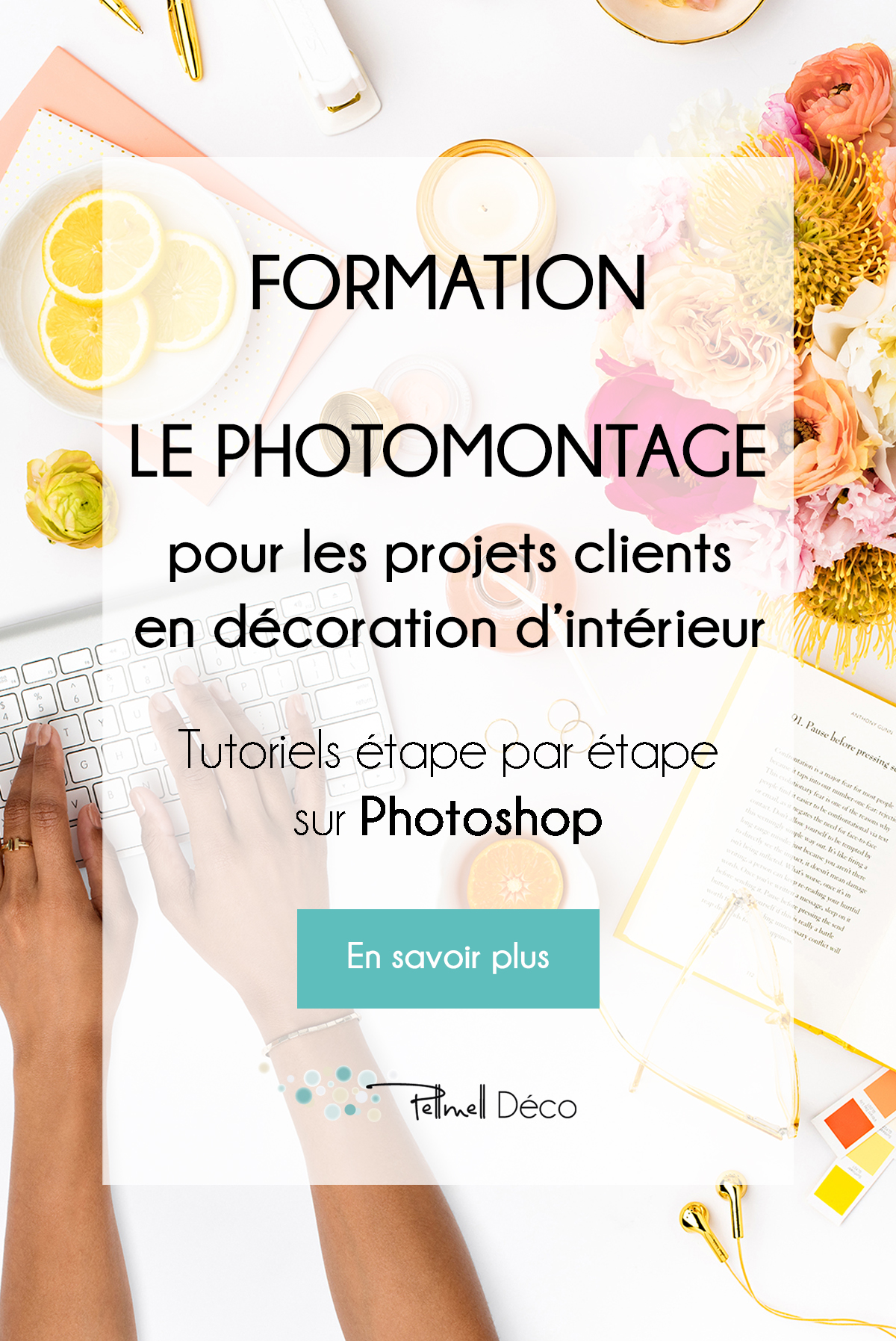 Formation Le photomontage sur Photoshop pour les projets clients en décoration d'intérieur