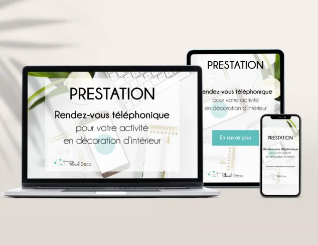 Formation décoration d'intérieur Pellmell Déco rendez-vous téléphonique