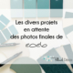 Divers projets en attente des photos finales de 2026 de Pellmell Déco