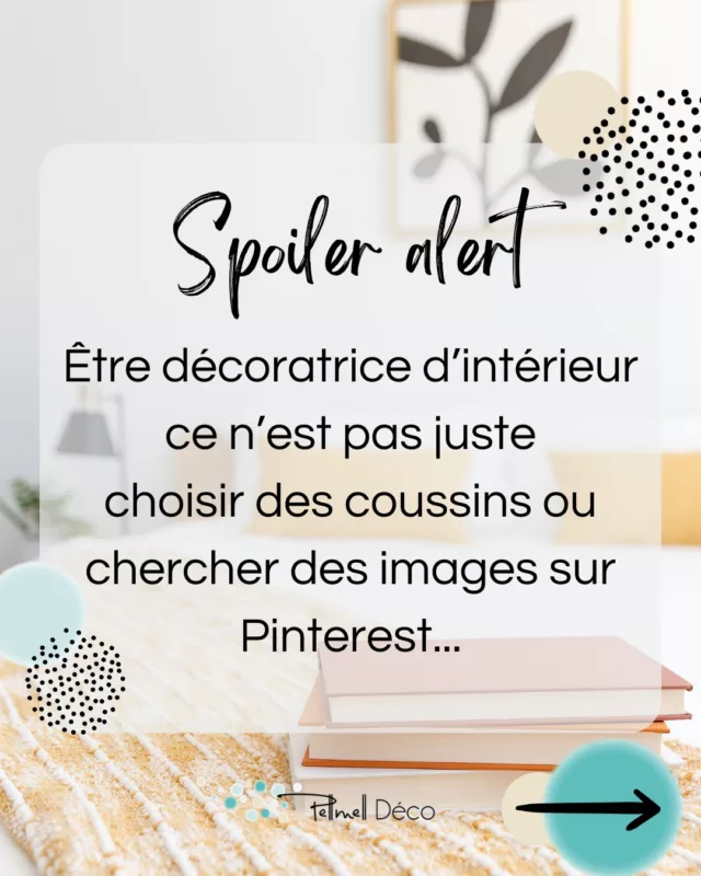 ✨ Derrière les ambiances soignées et les planches inspirantes, le métier de décoratrice d’intérieur, c'est bien plus que choisir des éléments et combiner de belles photos.

Ce carrousel met en lumière quelques-unes des vraies raisons qui font la richesse de notre métier.

Tu te reconnais ? Dis-moi en commentaire ce que toi tu entends souvent comme cliché sur le métier de décoratrice 👇

____________________

🛋 Audrey Pohu - Décoratrice d'intérieur diplômée sur Vitré (35) et ses alentours (Rennes, Laval, Fougères) et à distance 🛋

Pour me contacter pour votre projet déco :
📞 06 38 32 62 58
💌 contact@pellmelldeco.com
💻 www.pellmelldeco.com