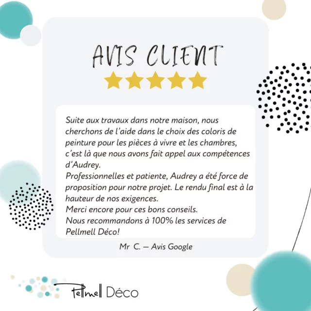 Quel plaisir de lire vos retours suite à mes accompagnements déco !
Chaque témoignage me touche sincèrement et me rappelle pourquoi j’aime autant ce métier. Merci pour votre confiance dans vos projets d’intérieur ! 🫶

🛋 Audrey Pohu – Décoratrice d’intérieur diplômée à Vitré (35), Rennes, Laval, Fougères et partout à distance 🛋

Un projet déco en tête ? Parlons-en :
📞 06 38 32 62 58
💌 contact@pellmelldeco.com
💻 www.pellmelldeco.com

#avisclient #temoignageclient #projetdeco #renovationinterieur #coachingdeco #deco #amenagement #bretagne #rennes #vitré #decoratricedinterieur #decoratricebretagne #merci #confianceclient